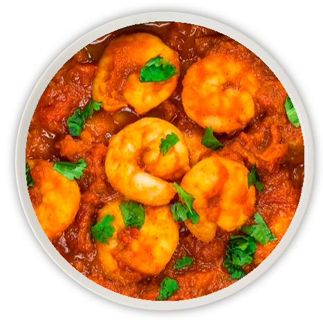 Camarones al Curry 